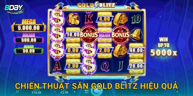 Gold Blitz 8day bg - Cơn Lốc Vàng Bạc Tỷ 3 Chiến thuật săn Gold Blitz hiệu quả